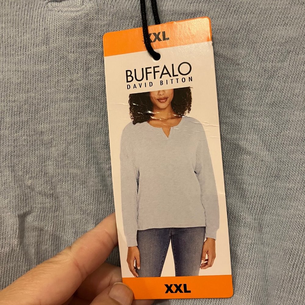 Pale blue, comfy shirt XXL